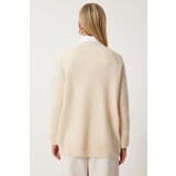  Women's Bone Oversize Knitwear Sweater | Eponuda.ba