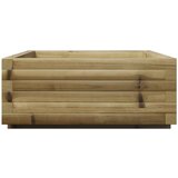 vidaXL Vrtno cvetlično korito 90x60x26,5 cm impregnirana borovina | Shoptok.si