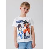 name it Majica 'NKMJES DRAGON' bež / modra / oranžna / bela | Shoptok.si