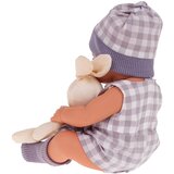 BEBA lutka za igru sa dodacima - Lovely Baby - ljubičasto/siva | Shoptok.si