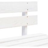  Srednja vrtna sofa od paleta od bijelo impregnirane borovine | shoptok.hr