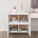  Komoda bijela 70 x 41 x 75 cm od konstruiranog drva | shoptok.hr