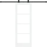 vidaXL klizna vrata s hardverskim setom "ORKDAL" bijela 73.5x198.5 cm | shoptok.hr