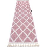 RugsX Preproge Tekač, Tekač BERBER TROIK roza - za 70x200 cm Rožnata | Shoptok.si