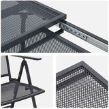  Komplet za jedilnico v vrtu 9 pcs Antracit 212 x 90 x 76 cm, (5000270460) | Shoptok.si