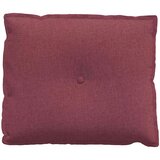  Jastuk za leđa Vinska crvena 60 x 19 x 50 cm tkanina | shoptok.hr