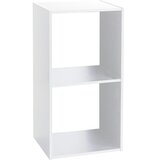 Five Stalak sa 2 police MIX&MODUL 34,5x32x67,6cm, Bijeli Cijene
