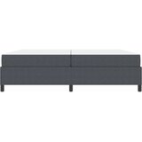  Krevetna konstrukcija Tamno siva 200 x 200 cm tkanina | shoptok.hr