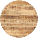 vidaXL Mizna plošča iz trdnega mangovega lesa okrogla 15-16 mm 60 cm Cene
