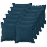  Presvlaka za jastuk 12 pcs HOUTEN Plava 45 x 45 cm Baršun | shoptok.hr