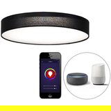 Calex Pametna stropna svetilka črna 40 cm z LED RGB - Taiko | Shoptok.si