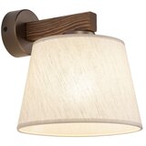  Brilagi - Zidna lampa LATTE 1xE27/15W/230V borovina/bež | Eponuda.com