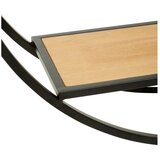 Premier Housewares Crna/u prirodnoj boji metalna polica s više razina 61 cm Mataram – | shoptok.hr