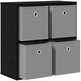  Strani šal s predalom Črna Orehovina 59,5 x 27 x 57 cm, (5000233712) | Shoptok.si