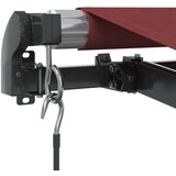 Tenda na ručno uvlačenje bordo 400 x 350 cm | Eponuda.com