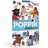 Edukativni poster s nalepnicama Otkrića: Istorija sveta 8+