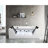 Kerametal crystal aqua duo lux g 180x120 sa grejačem (hidro aero) masažna kada Cene