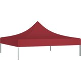 Krov za šator za zabave 2 x 2 m bordo 270 g/m² | shoptok.hr