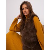 Wool Fashion Italia Vest-AT-KZ-2375.00P-dark brown | shoptok.hr