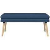  Klupa s dvostrukim slojem Plava 110 x 40 x 47 cm Tkanina | Eponuda.ba