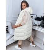 DStreet Kamizelka damska BRONS ecru | Shoptok.si