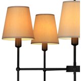  Luster na štapu MADELA 5xE14/40W/230V bež/crna | Eponuda.com