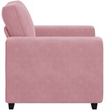 SOFA fotelja roza 100x77x82 cm baršun | Shoptok.si