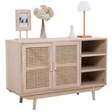 Livetastic Široka Komoda Ratan, Naravna Barva | Shoptok.si
