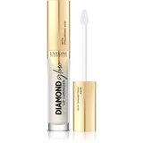 Eveline Cosmetics Diamond Glow bleščeči sijaj za ustnice s hialuronsko kislino odtenek 07 Golden Dust 4,5 ml Cene