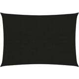 vidaXL Jedro za zaštitu od sunca 160 g/m² crno 3,5 x 5 m HDPE Cijene