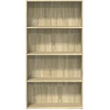  Regal za knjige boja hrasta 80x30x152 cm od konstruiranog drva | shoptok.hr