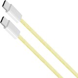  KRUGER&amp;amp;MATZ USB-C na USB-C kabl za brzo punjenje i prenos podataka, 60W, dužina 1 m, boja žuta, model KM1271-1Y Slike