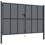  Vrtna vrata antracit boje 300x175 cm čelik | shoptok.hr