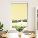Rolo zavjesa za zamračivanje žuta 75x150 cm širina tkanine 70,7 cm poliester | Shoptok.si