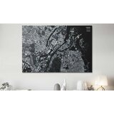  Slika na plutenoj podlozi - Close up of Copenhagen [Cork Map] 90x60 | shoptok.hr