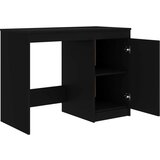  Radni stol crni 140 x 50 x 76 cm od iverice | shoptok.hr