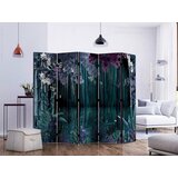 Artgeist PARAVAN 225/172/3 cm lila, temno zelena Slike