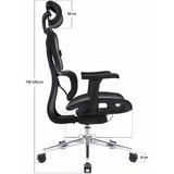 LVN System ergonomski stol Control Pro Black | Shoptok.si