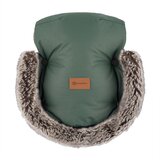 Petite&Mars krznene rukavice za dječja kolica, Veritable Khaki | shoptok.hr
