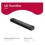 LG S20A zvočnik soundbar vse-v-enem | Shoptok.si