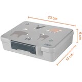 Zopa Lunch Box 1330 ml – kutija za obrok s više pretinaca i priborom za jelo Safari | shoptok.hr