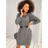 BASIC Feel Good Dress-RV-TU-5184.93P-dark gray | shoptok.hr