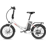Mestno električno kolo F20 Light, 20", 36V 20 Ah odstranljiva baterija, bela, (5000249507)