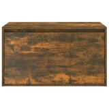  Klupa za hodnik dimljeni hrast 80x40x45 cm konstruirano drvo | Eponuda.com