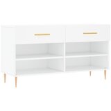 Maison Chic Klop za čevlje - Sedež za čevlje bela 102x35x55 cm inženirski les, (21778276) Cene