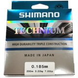 Shimano monofil technium 200m 0.185mm 3.2kg grey ( R403862 ) Cene