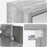  Kupaonski ormar s ogledalom Siva Sonoma 73,5 x 16 x 62,5 cm | shoptok.hr