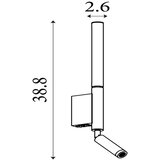 Searchlight 28127BK - LED spot svetiljka ARCHITECT LED/7W/230V crna | Eponuda.com