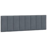 Okvir kreveta s LED-om bez madraca Hanko tamnosivi 160 x 200 cm baršunasti | shoptok.hr