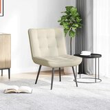 vidaXL Relaksacijski stol Cream 64x74x84 cm Velvet | Shoptok.si